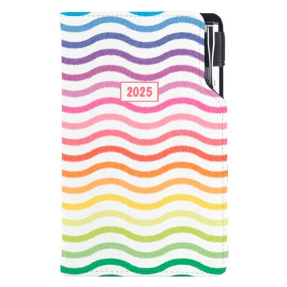 Diář DESIGN týdenní kapesní 2025 český - Barvy