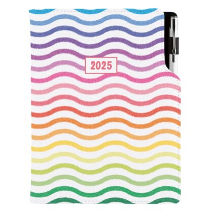 Diář DESIGN týdenní B5 2025 - Barvy