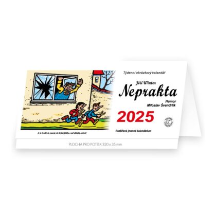 Stolní kalendář 2025 - Neprakta