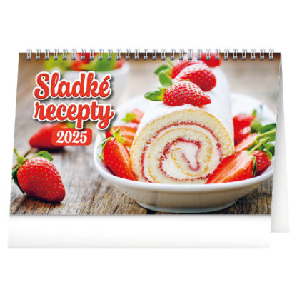 Stolní kalendář 2025 Sladké recepty