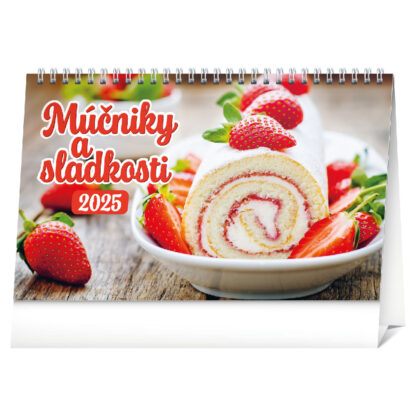 Stolní kalendář 2025 Múčniky a sladkosti