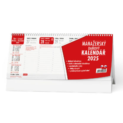 Stolní kalendář 2025 Manažerský kalendář