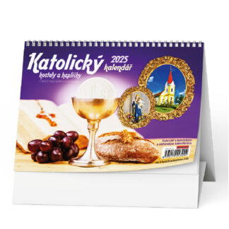 Stolní kalendář 2025 Katolický kalendář /kostely a kapličky/