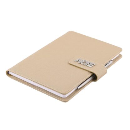 Notes - zápisník BRILIANT B6 nelinkovaný - zlatá - Image 2