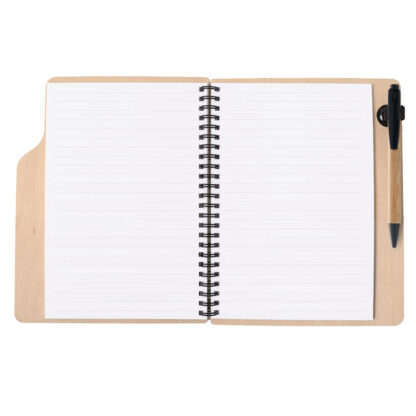 Dřevěný Notes - zápisník GEP WOOD Benátky A5 dřevěný bříza - linkovaný twin wire - Image 3