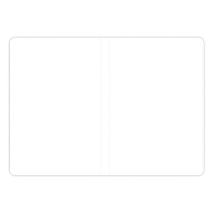 Notes - zápisník AMOS A5 nelinkovaný - modrá/modrá gumička - Image 3