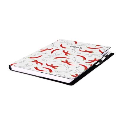 Diář DESIGN týdenní A4 2025 - Chilli - Image 2