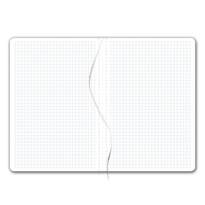 Notes - zápisník BRILIANT B6 čtverečkovaný - zlatá - Image 3