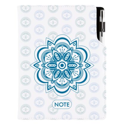 Notes - zápisník DESIGN B5 čtverečkovaný - Mandala modrý