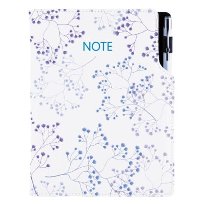 Notes - zápisník DESIGN B5 čtverečkovaný - Luční kvítí