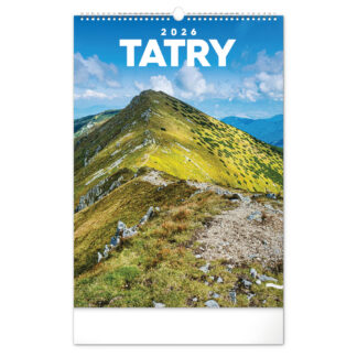 Nástěnný kalendář 2026 Tatry