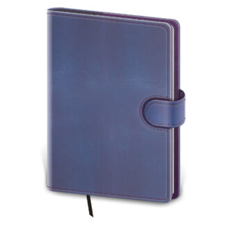 Týdenní diář A5 2026 Flip - double violet