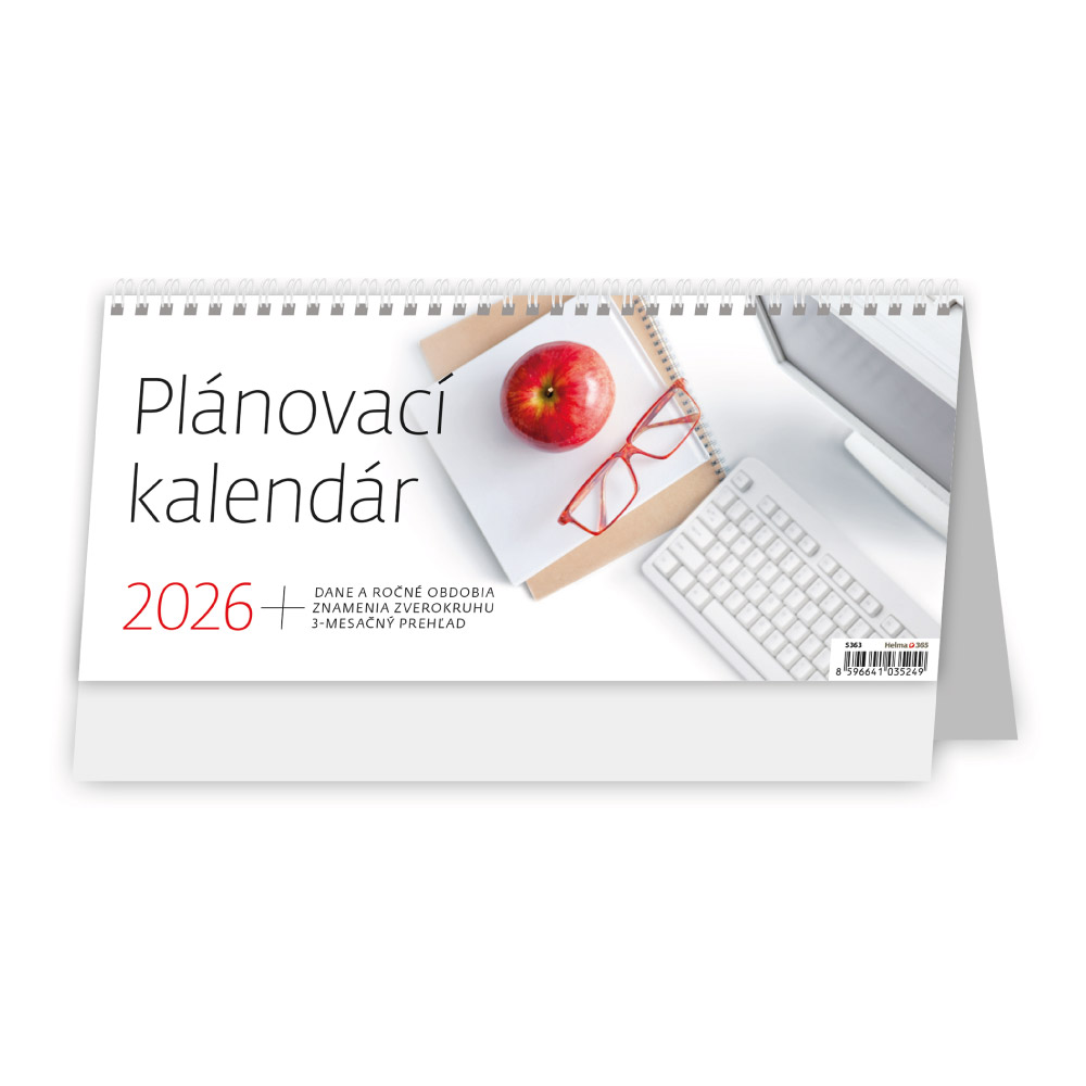 Stolní kalendář 2026 - Plánovací kalendár