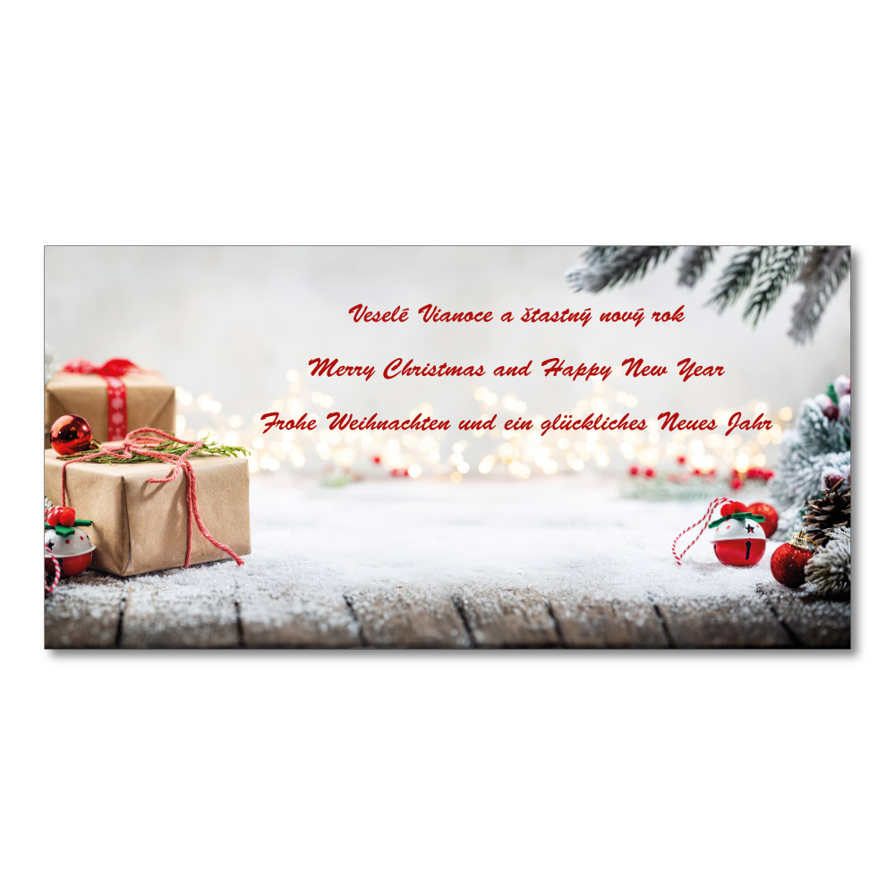 Novoročenka SK 2026 - dárky s baňkami