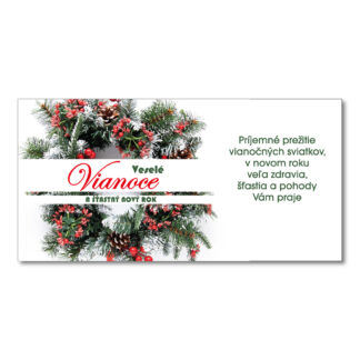 Novoročenka SK 2026 - vánoční věnec