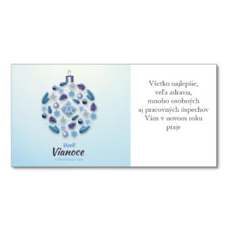 Novoročenka SK 2026 - vánoční ozdoba