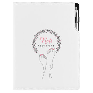 Notes DESIGN A4 tečkovaný - Pedikúra