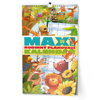 Nástěnný kalendář 2027 Maxi rodinný plánovací kalendář