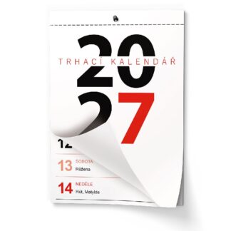 Nástěnný kalendář 2027 Trhací kalendář A5