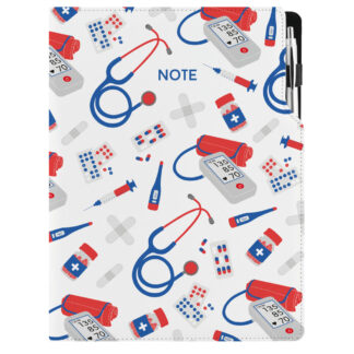 Notes - zápisník DESIGN A4 linkovaný - Doktor